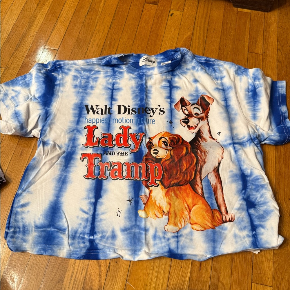 Disney Lady & The Tramp Tie-Dye Shirt